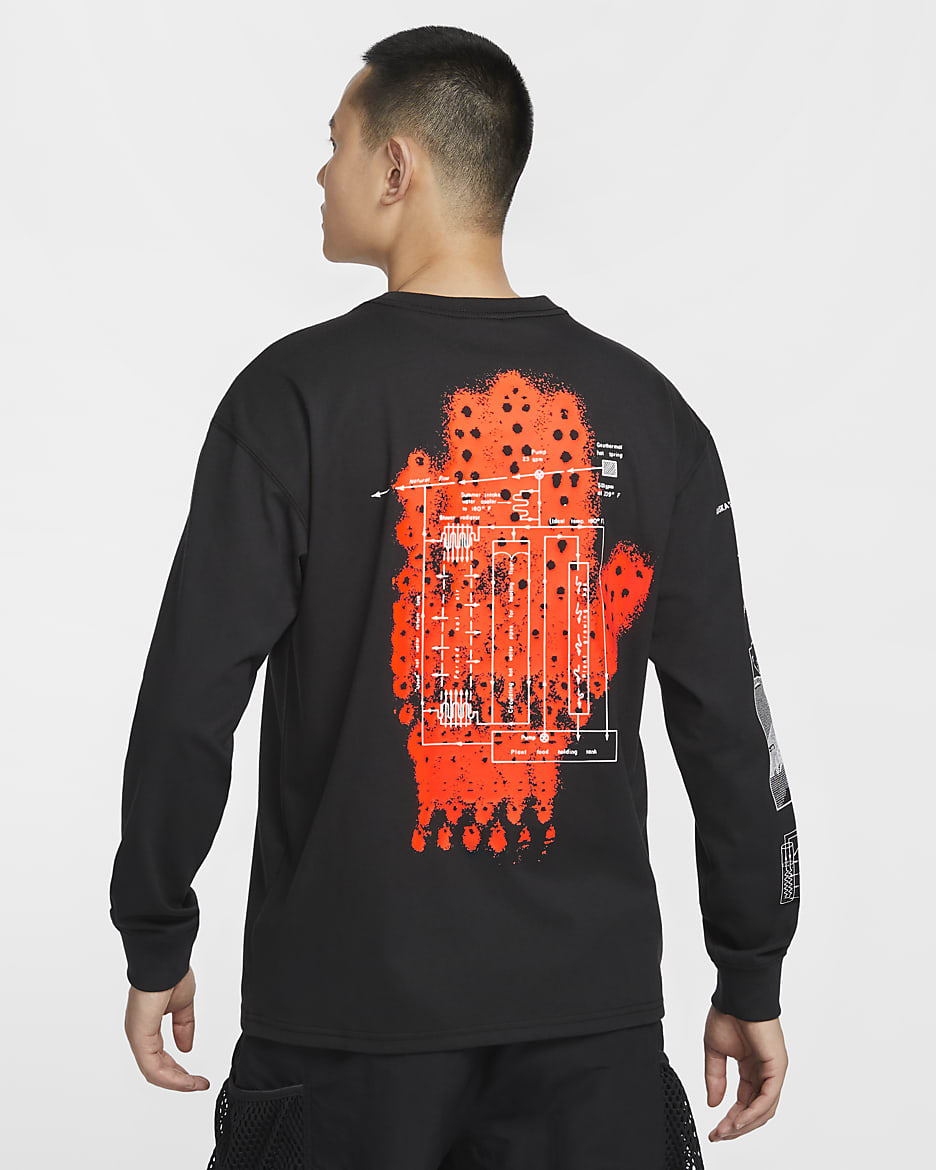 Nike long sleeve acg logo tee online